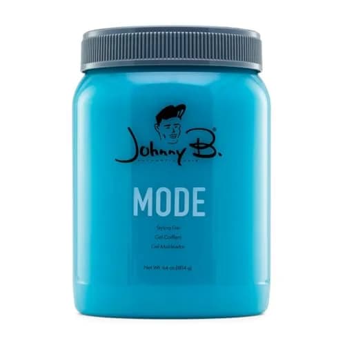 JOHNNY B. Mode Professional Hair Styling Gel, 64 Oz | Long Lasting, Alcohol-Free, No-Flake Control thumbnail 1