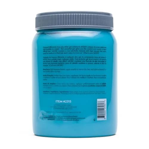 JOHNNY B. Mode Professional Hair Styling Gel, 64 Oz | Long Lasting, Alcohol-Free, No-Flake Control thumbnail 3