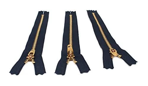 YKK Brass Zipper #4.5, 7" | Superior quality for sewing & jeans thumbnail 4