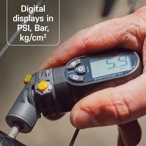 Topeak SmartGauge D2 Digital Bike Tire Pressure Gauge | Precise, Dual-Valve Compatibility, 250 psi thumbnail 3