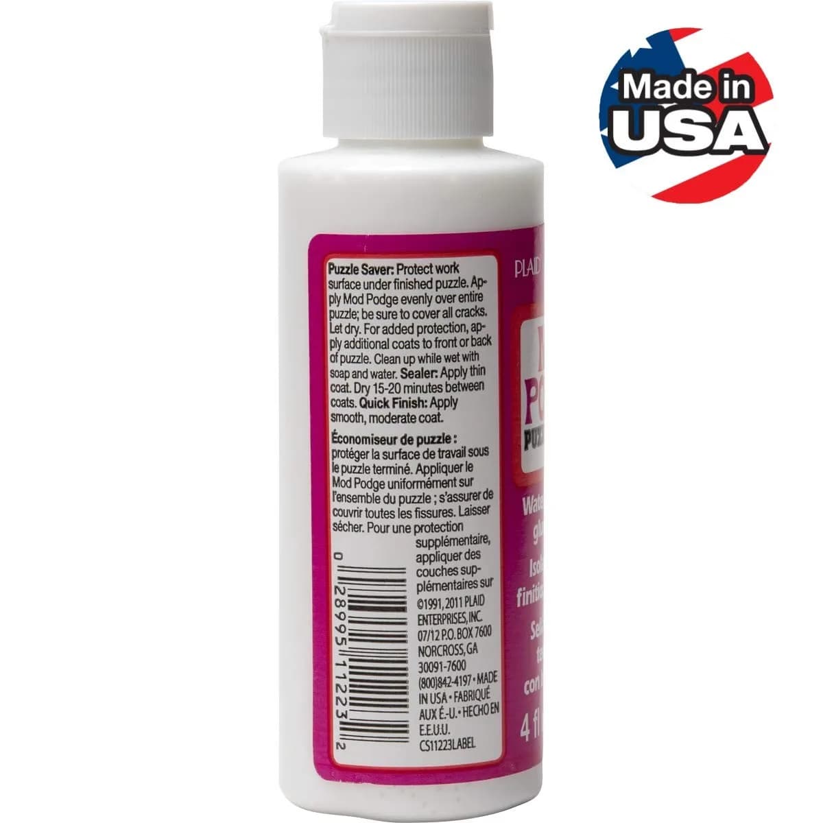 Mod Podge Puzzle Saver Glue Sealer Finish 4 oz (118ml) | Preserves Puzzles Permanently - view 4