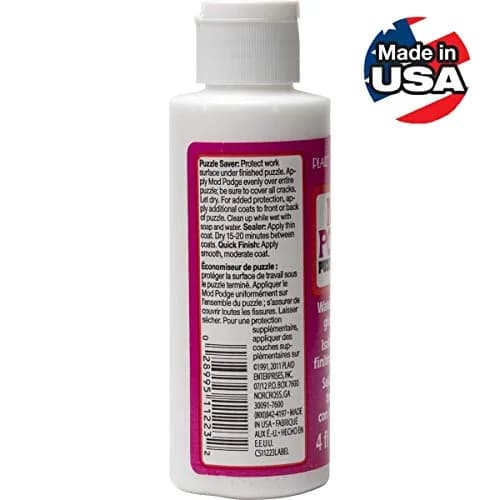 Mod Podge Puzzle Saver Glue Sealer Finish 4 oz (118ml) | Preserves Puzzles Permanently thumbnail 4