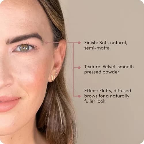 billion dollar brows Eyebrow Powder Taupe | Natural, Matte Finish, 1 Pan thumbnail 6