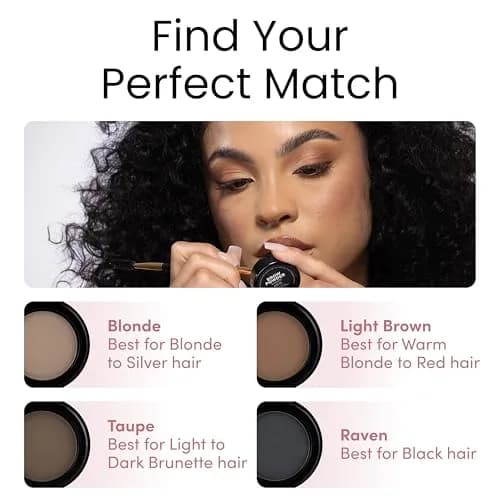 billion dollar brows Eyebrow Powder Taupe | Natural, Matte Finish, 1 Pan thumbnail 7