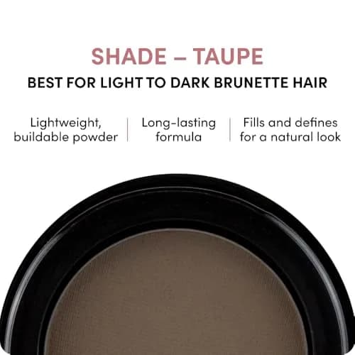 billion dollar brows Eyebrow Powder Taupe | Natural, Matte Finish, 1 Pan thumbnail 2