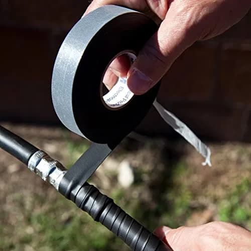 3M Temflex 2155 Rubber Splicing Tape 19mm (3/4") x 6.7m (22ft) Black | UL Listed 600V Electrical Insulation & Moisture Seal thumbnail 4