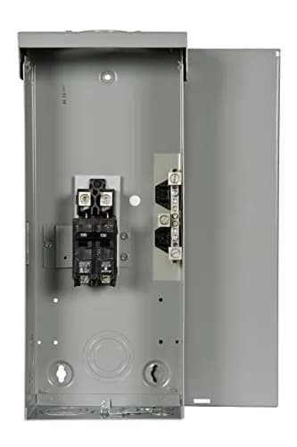 SIEMENS 100 Amp Outdoor Circuit Breaker Enclosure | 2-Space 2-Circuit Load Center, Single Phase thumbnail 1