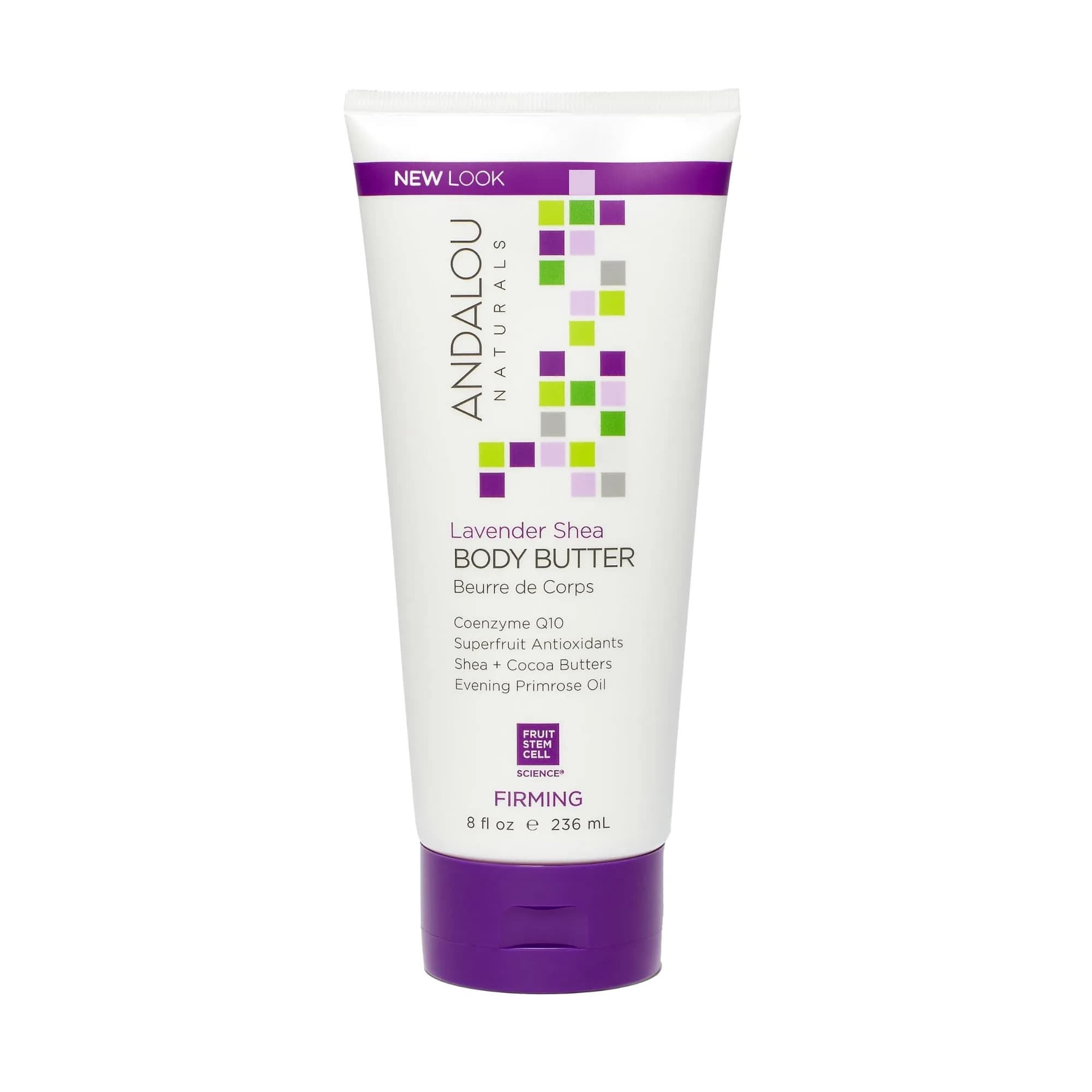 Andalou Naturals 1000 Roses Velvet Soft Body Butter 236ml (8 fl oz) | Hydrates Dry Skin with Shea & Cocoa Butters — WHITE