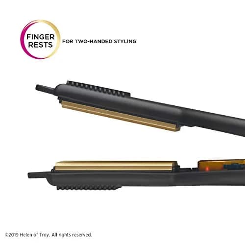 Gold N Hot Professional Ceramic 2” Hair Crimper Iron, 2 Inch | Creates textured styles with even heat distribution thumbnail 3