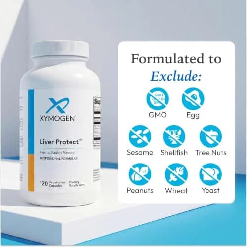 XYMOGEN Liver Protect 120 Capsules | Supports Liver & Glutathione Production thumbnail 6