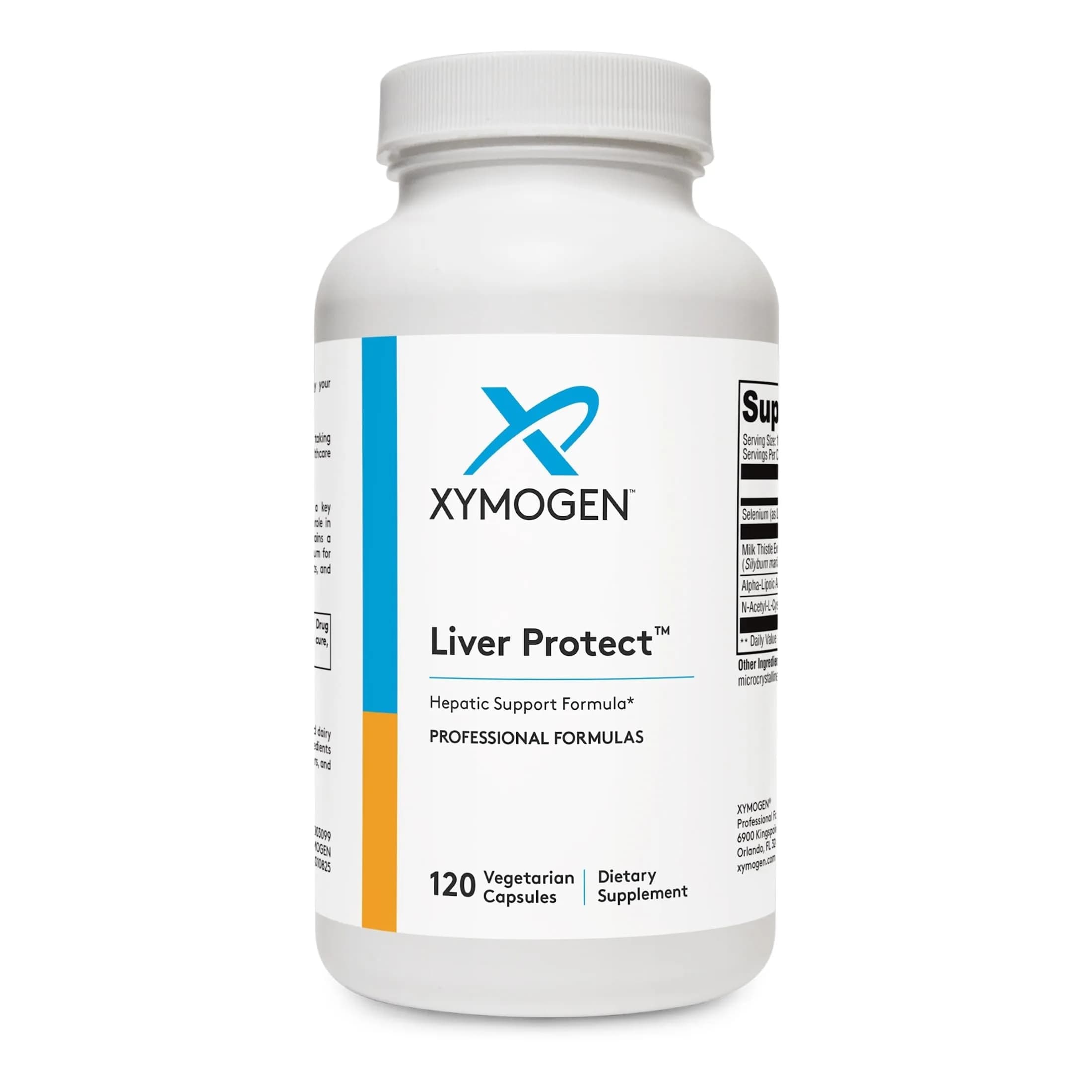 XYMOGEN Liver Protect 120 Capsules | Supports Liver & Glutathione Production — Capsule