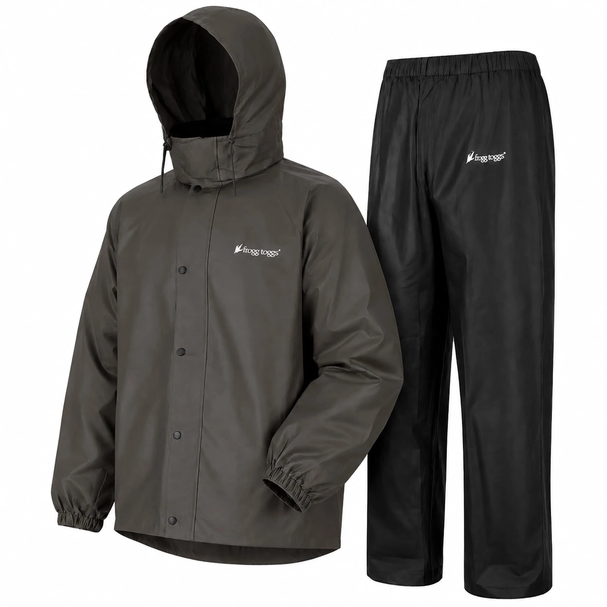FROGG TOGGS Men's Classic All-Sport Waterproof Breathable Rain Suit Large — Medium