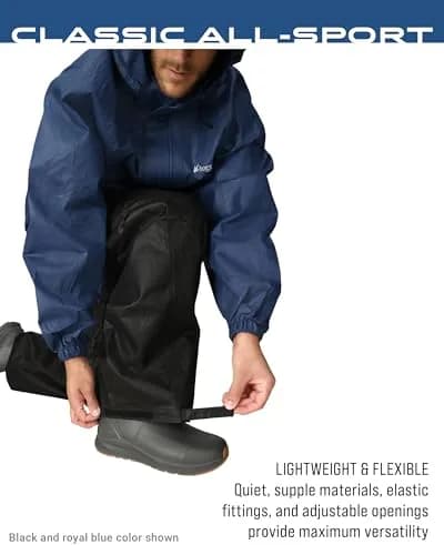 FROGG TOGGS Men's Classic All-Sport Waterproof Breathable Rain Suit Large thumbnail 6