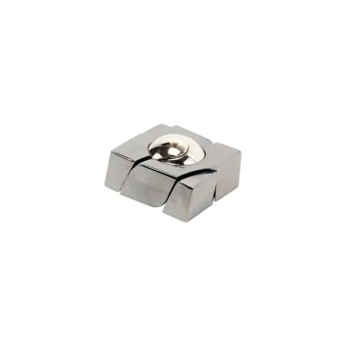 Bepuzzled Marble Hanayama Metal Brainteaser Puzzle Level 4 | 113g (4 oz) thumbnail 2