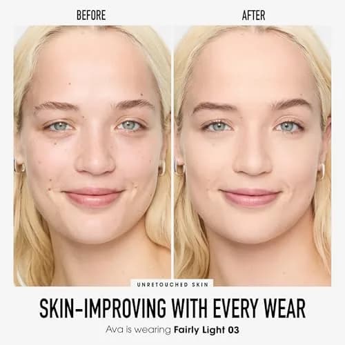 bareMinerals Original Loose Powder Foundation SPF 15, Fairly Light 03, Vegan, Cruelty-Free & Dermatologist-Tested | 7.9g (0.28 Oz) thumbnail 2