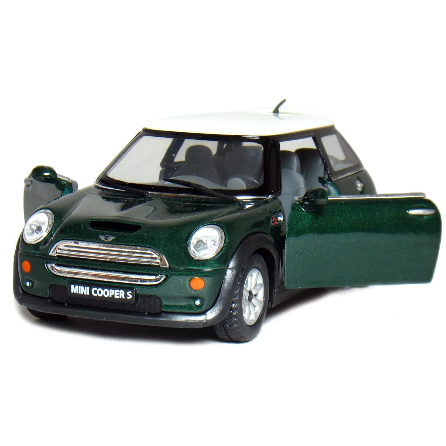 KiNSMART Mini Cooper S 5" Die Cast Metal Model Toy Car 12.7cm (5") | ASTM-Tested for Kids 3+ - view 3