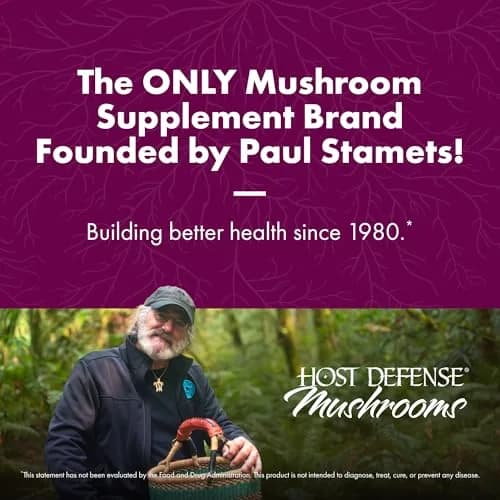Host Defense Turkey Tail Capsules 120 Count | Digestive Health & Immune Response Support thumbnail 3