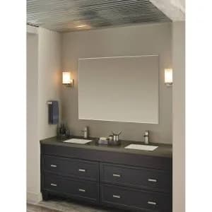 Moen 90 Degree Cabinet Pull Brushed Nickel 9.1 cm (3.54 in) | Modern Minimalist Hardware thumbnail 3