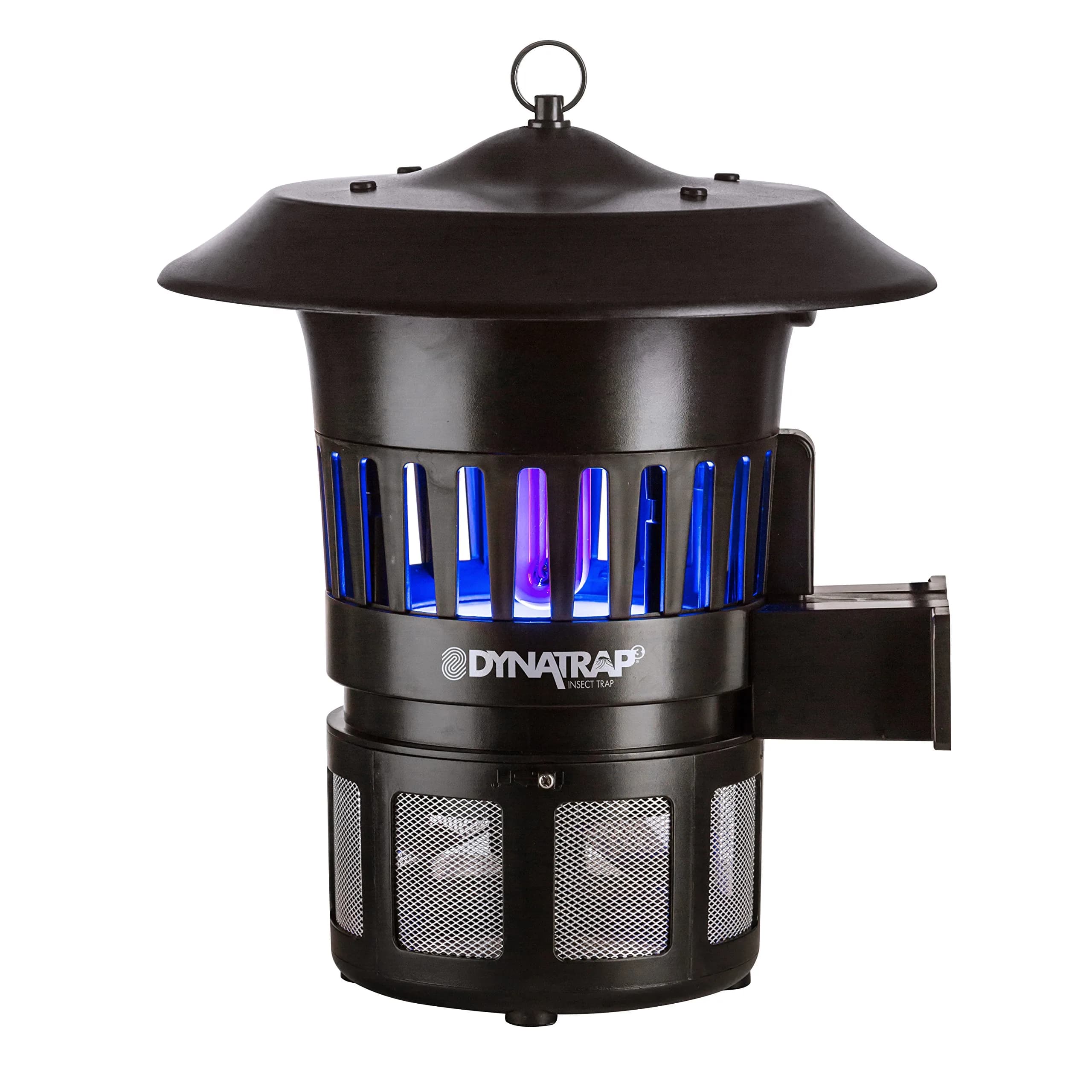 DynaTrap DT1775 1 Acre Mosquito & Flying Insect Trap, 5.44 kg (12 lb) | Whisper-Quiet Fan & UV Light Insect Killer — Black