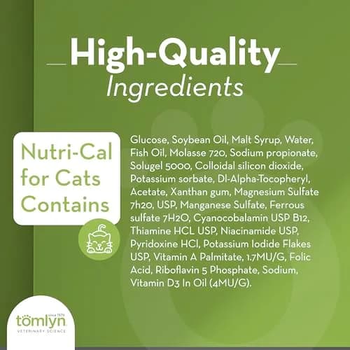 Tomlyn Nutri-Cal High Calorie Gel for Cats | Adult Cat | 4.25 oz (Pack of 2) | Supports Weight Gain & Energy thumbnail 4