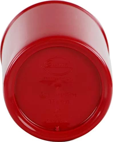 Reston Lloyd Calypso Basics Plastic Utensil Holder, Red | Brighten Kitchen & Organize Utensils thumbnail 2