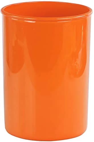 Reston Lloyd Calypso Basics Plastic Utensil Holder, Orange | Brightens Kitchen & Adds Storage thumbnail 1