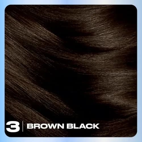 Clairol Nice'n Easy Permanent Hair Dye 3 Brown Black, 6.26 Fl Oz (Pack of 1) | 100% Gray Coverage thumbnail 3