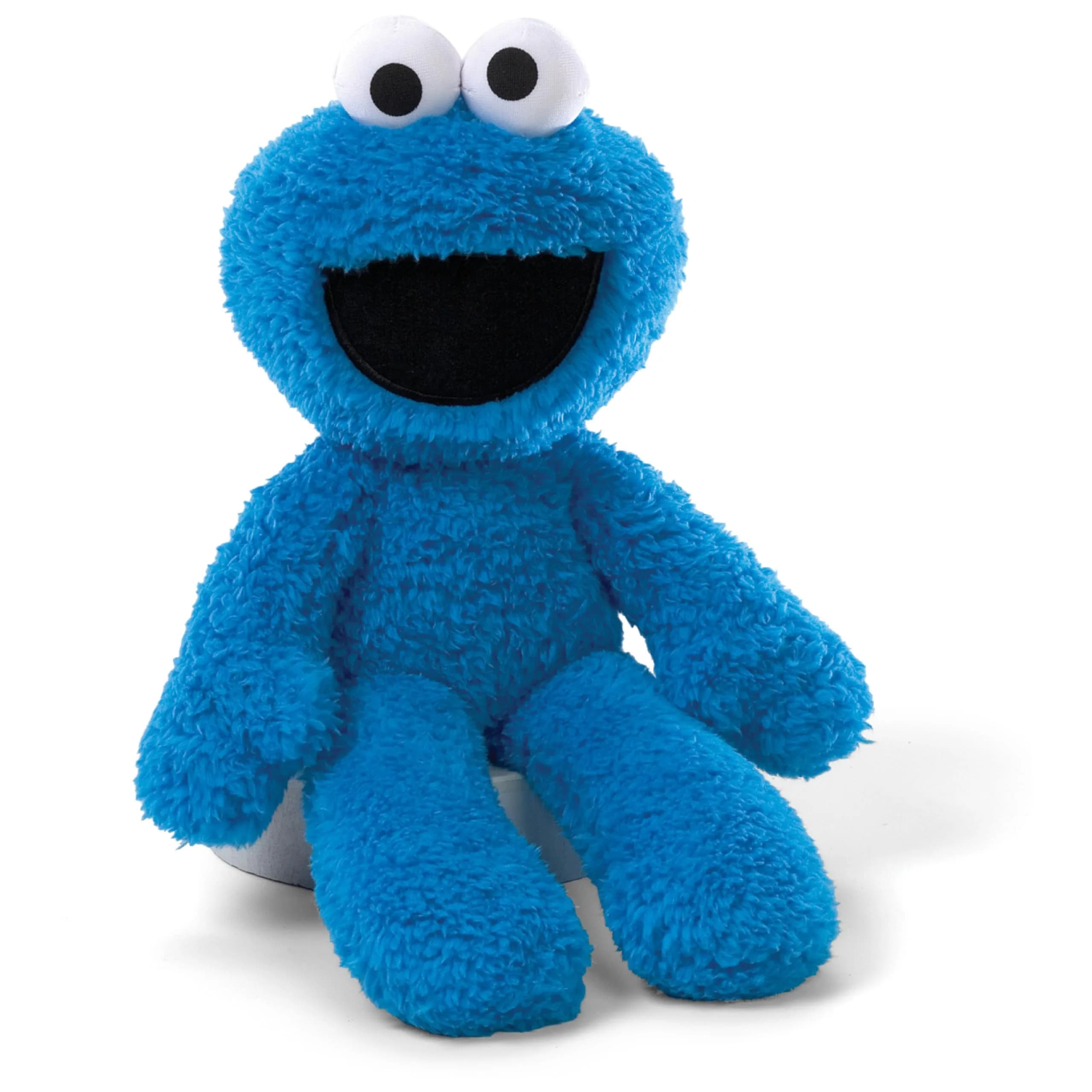 GUND Sesame Street Elmo Take Along Buddy 13-Inch Plush Toy for Ages 1+ | Soft, Huggable & Portable — Cookie Monster Take-along Buddy