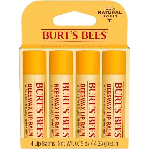 Burt's Bees Beeswax Lip Balm 12 Count Pack | Natural Origin Conditioning Lip Treatment — Beeswax / 4