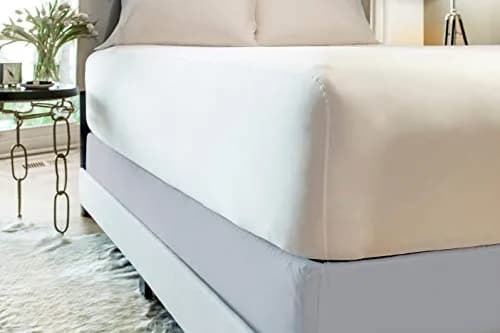 SHEEX Original Performance Box Spring Wrap, King, Pearl Blue | Breathable, Moisture-Wicking Performance Fabric thumbnail 1