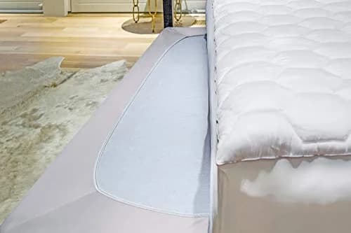 SHEEX Original Performance Box Spring Wrap, King, Pearl Blue | Breathable, Moisture-Wicking Performance Fabric thumbnail 2