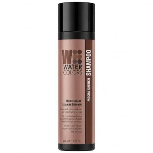 Watercolors Color Depositing Hair Dye Shampoo, Mocha Drench, 8 Fl Oz | Vibrant Color & Responsible Beauty thumbnail 1