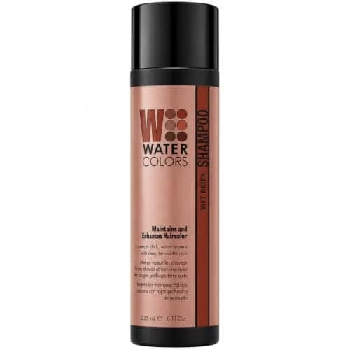 Watercolors Color Depositing Hair Dye Shampoo, Wet Brick, 8 Fl Oz | Vibrant Color & Responsible Beauty thumbnail 1