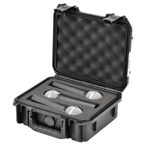 SKB iSeries Waterproof Microphone Hard Case with 3-Slot Foam Interior | Protects Mics Up to 8.5-inch Long thumbnail 8