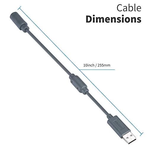 Trenro USB Breakaway Cable for Xbox 360 9 inch | Protects Controller & Console thumbnail 4
