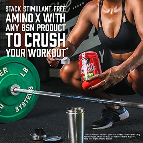 BSN Amino X BCAAs Recovery Powder Fruit Punch 435 g (15.3 oz) | Supports Muscle Recovery & Endurance thumbnail 6