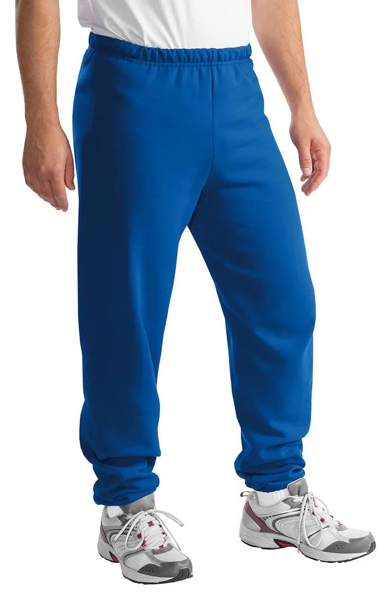 Jerzees 8 oz NuBlend Sweatpants 973 Royal Medium | Soft, Durable & Imported for India — True Royal