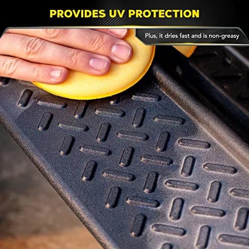 Meguiar's Ultimate Black Plastic Restorer 12 Oz | Deep Color & Shine, UV Protection for Car Exterior Plastic thumbnail 5