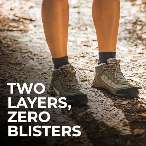 Wrightsock CoolMesh II Tab Running Socks for Men and Women | Blister-Free, Breathable, Eco-Friendly Ankle-High Socks thumbnail 6