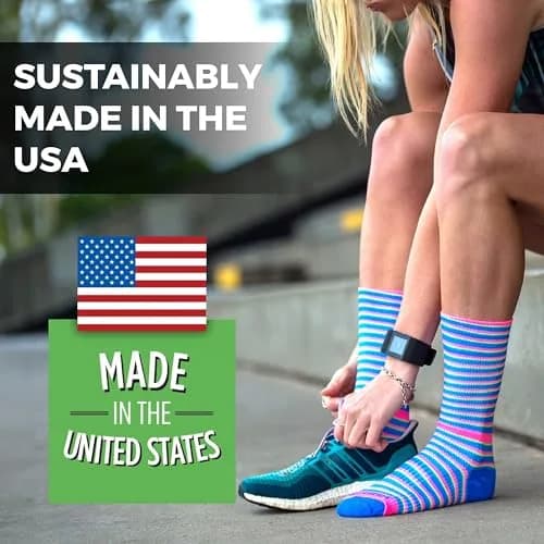 Wrightsock CoolMesh II Tab Running Socks for Men and Women | Blister-Free, Breathable, Eco-Friendly Ankle-High Socks thumbnail 5