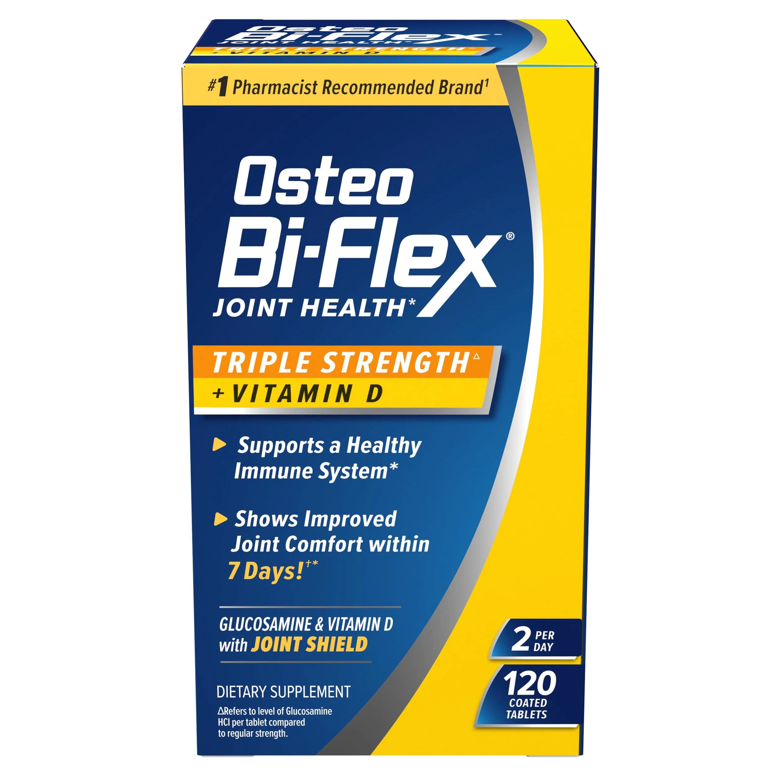 Osteo Bi-Flex Triple Strength Glucosamine Chondroitin Supplement, 120 Ct | Supports Joint Comfort & Mobility