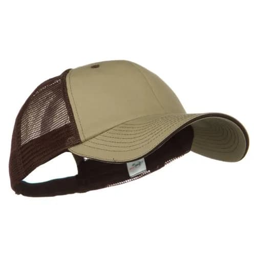 e4Hats.com Big Size Garment Washed Cotton Twill Mesh Cap | Summer Sports Unisex XL-3XL thumbnail 3