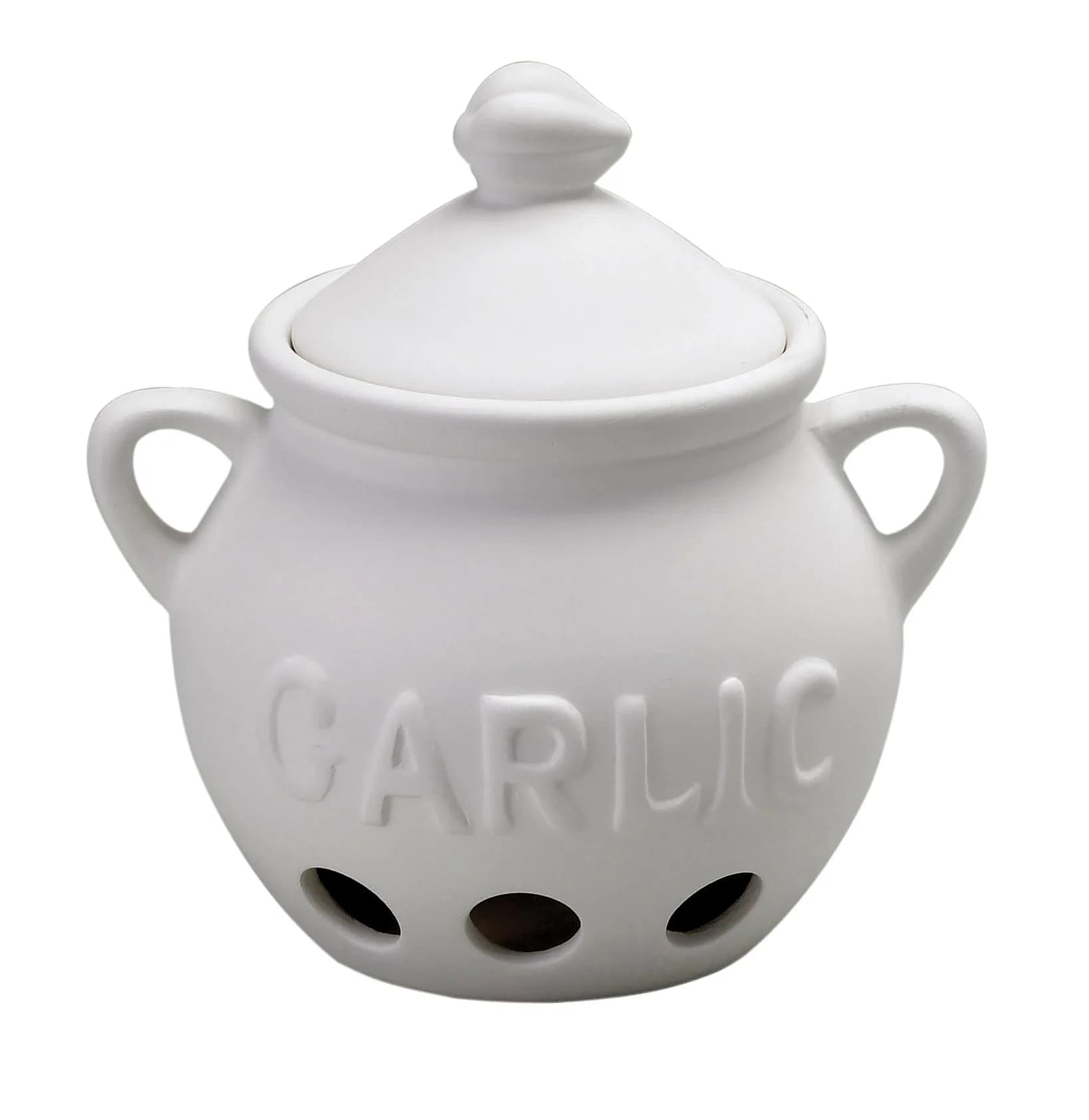 Fantes Garlic Keeper, Unglazed Earthenware Ceramic, The Italian Market Original since 1906 thumbnail 1