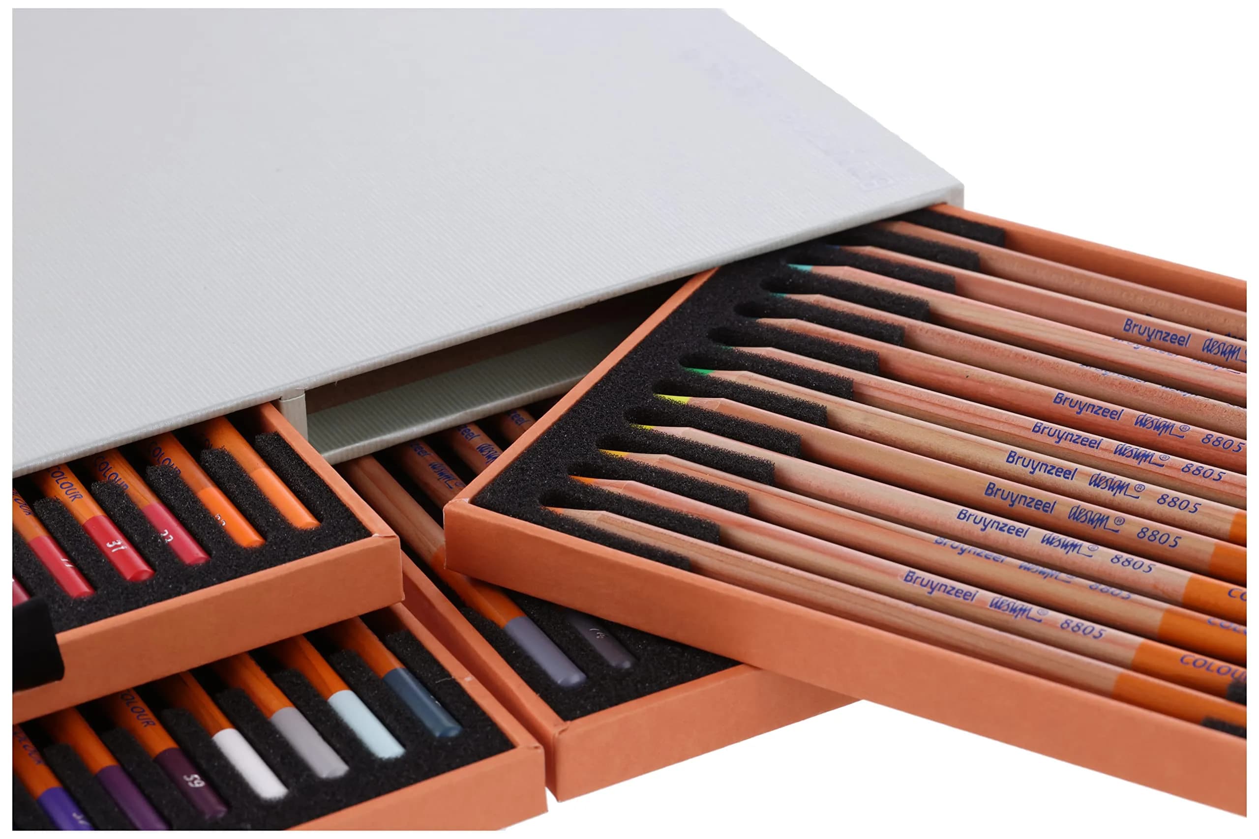 Bruynzeel Design Colored Pencils 48 Count (1.16 kg) | Professional Grade Art Supplies - view 2