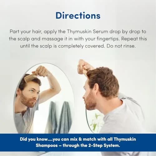 THYMU SKIN GKL Thymuskin Classic Serum 200ml | Hair Revitalizing Scalp Treatment for Men & Women thumbnail 4