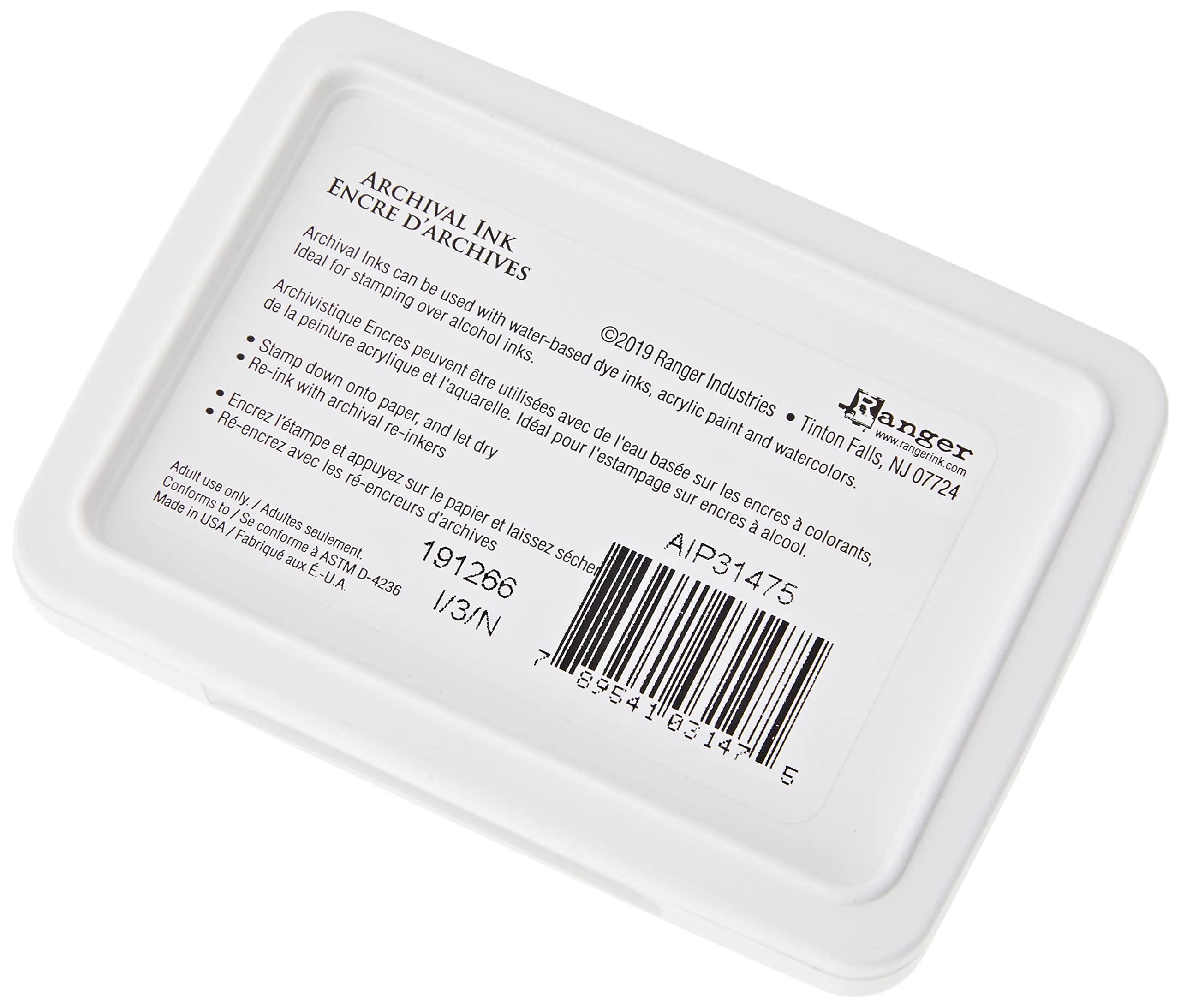Ranger Archival Inkpad Library Green | Fade & Water Resistant, Acid-Free (70-120 chars) thumbnail 4