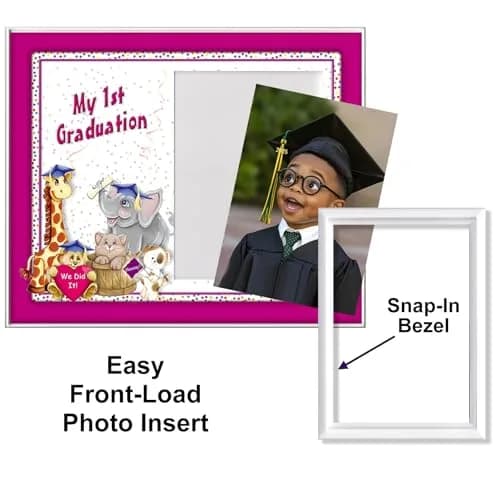 Expressly Yours! Photo Expressions Kindergarten Graduation Picture Frame | Colorful & Fun | Holds 3.5 x 5 Photo | First Keepsake Gift thumbnail 4
