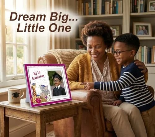 Expressly Yours! Photo Expressions Kindergarten Graduation Picture Frame | Colorful & Fun | Holds 3.5 x 5 Photo | First Keepsake Gift thumbnail 6