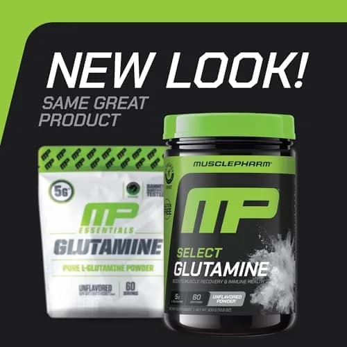 Muscle Pharm Select Glutamine | 60 Servings Unflavored Powder for Muscle Recovery & Gut Health thumbnail 2