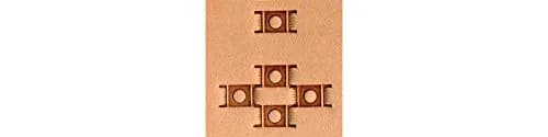 Tandy Leather Craftool Basketweave Stamp 6595-00 | Precision Leather Stamping Tool thumbnail 1